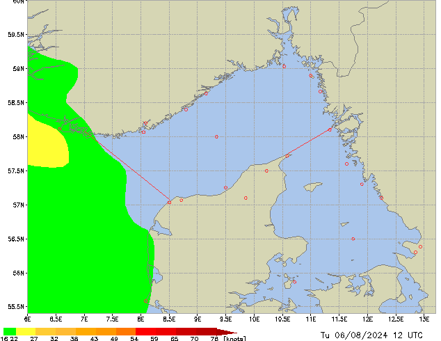 Tu 06.08.2024 12 UTC