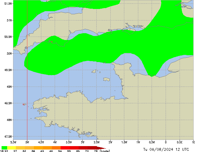 Tu 06.08.2024 12 UTC