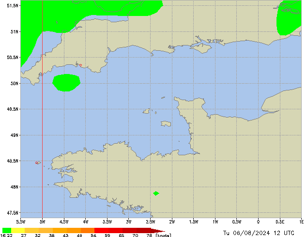 Tu 06.08.2024 12 UTC