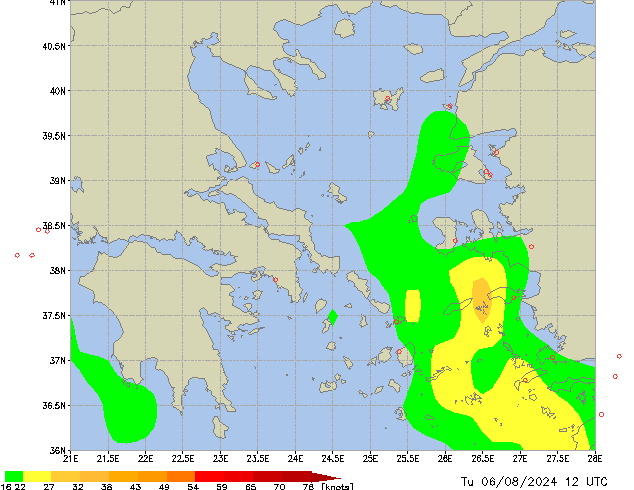 Tu 06.08.2024 12 UTC