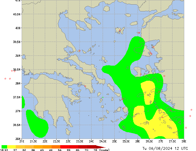 Tu 06.08.2024 12 UTC