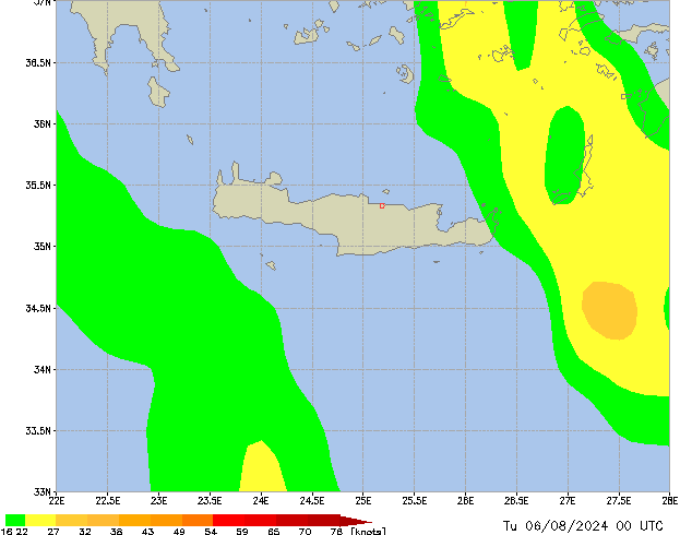 Tu 06.08.2024 00 UTC