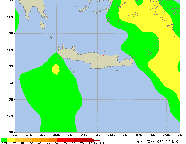 Tu 06.08.2024 12 UTC