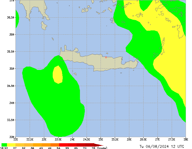 Tu 06.08.2024 12 UTC