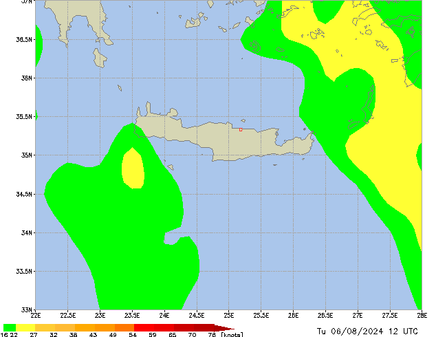 Tu 06.08.2024 12 UTC