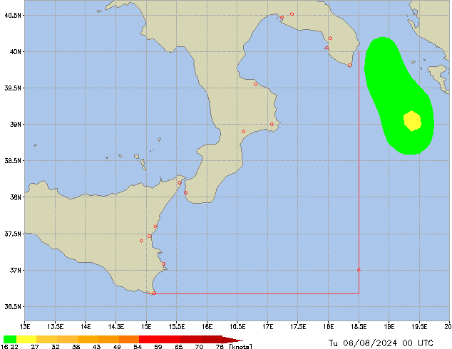 Tu 06.08.2024 00 UTC