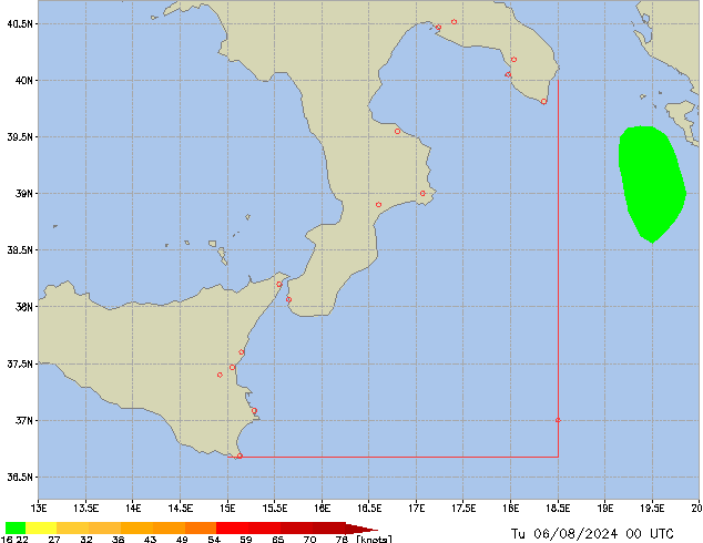 Tu 06.08.2024 00 UTC