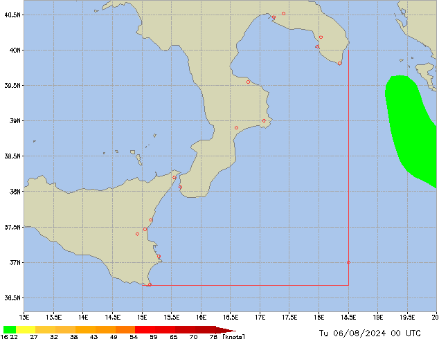 Tu 06.08.2024 00 UTC