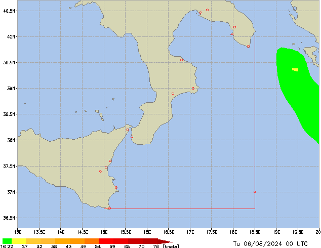 Tu 06.08.2024 00 UTC