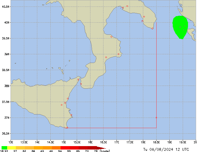 Tu 06.08.2024 12 UTC