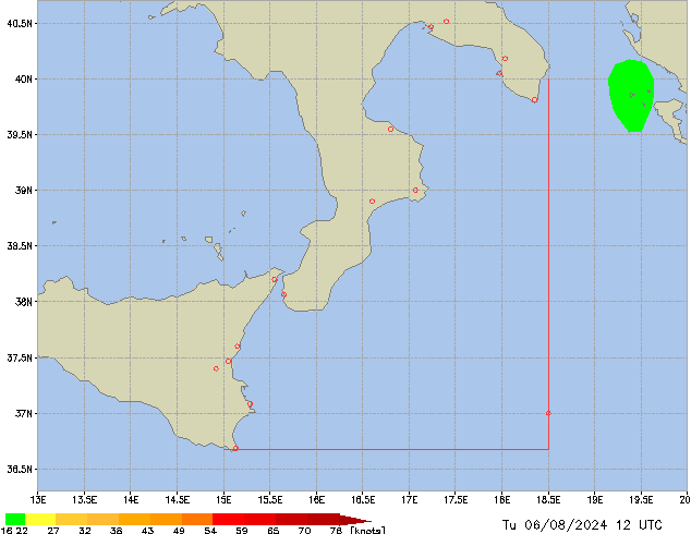 Tu 06.08.2024 12 UTC