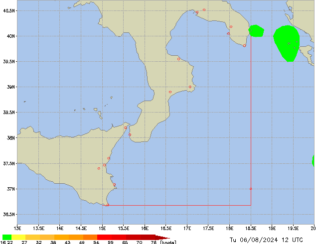 Tu 06.08.2024 12 UTC