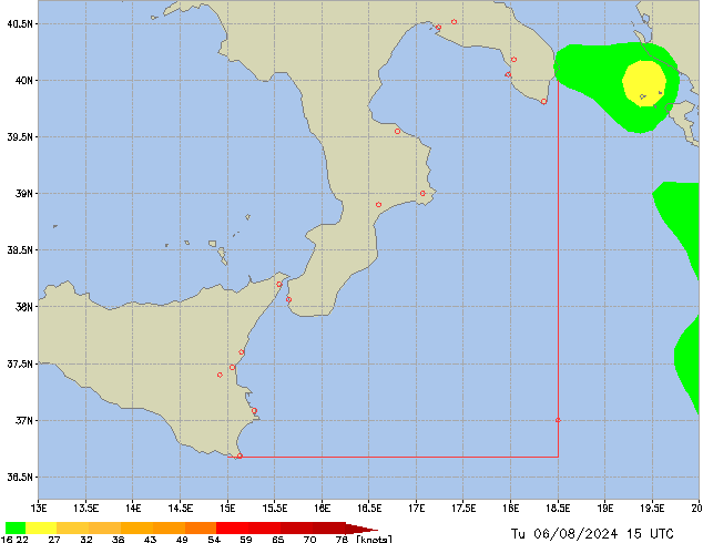 Tu 06.08.2024 15 UTC