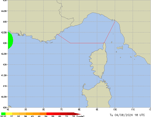 Tu 06.08.2024 18 UTC