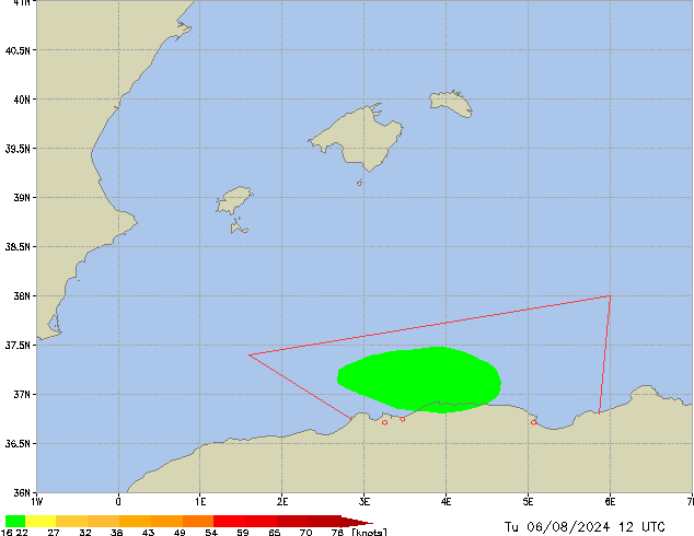 Tu 06.08.2024 12 UTC