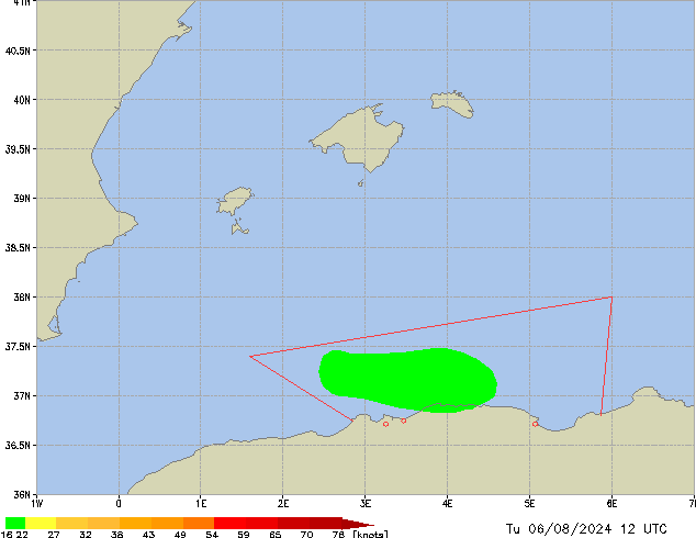 Tu 06.08.2024 12 UTC