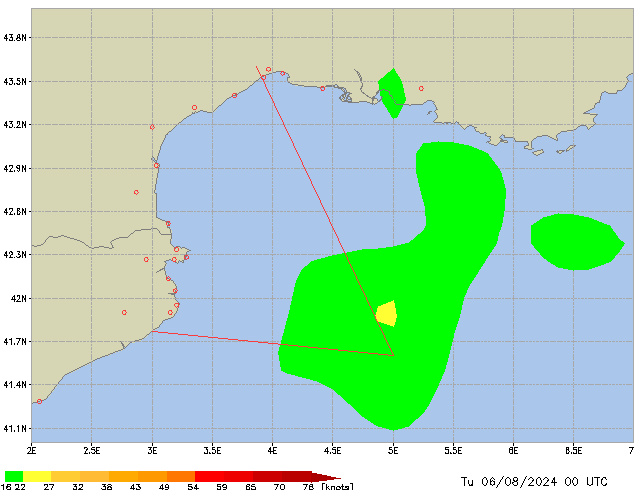 Tu 06.08.2024 00 UTC