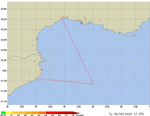 Tu 06.08.2024 12 UTC