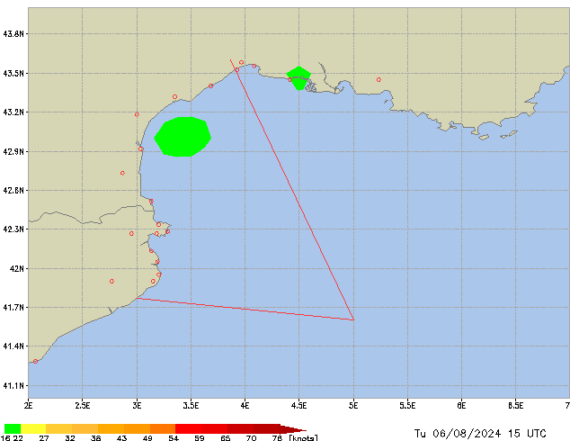 Tu 06.08.2024 15 UTC