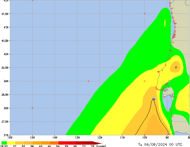 Tu 06.08.2024 00 UTC