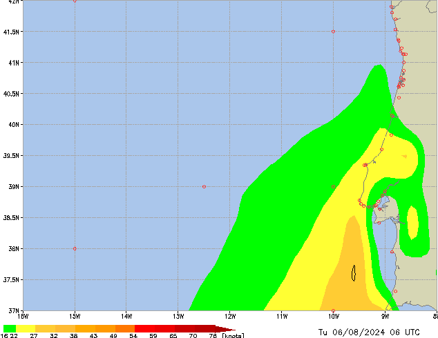 Tu 06.08.2024 06 UTC