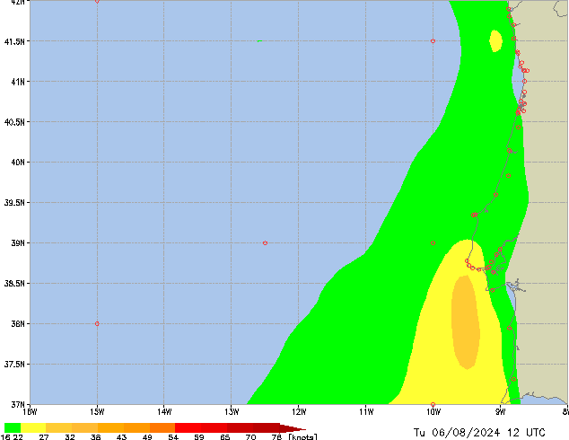 Tu 06.08.2024 12 UTC