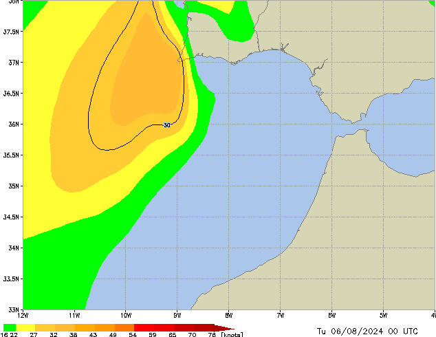 Tu 06.08.2024 00 UTC