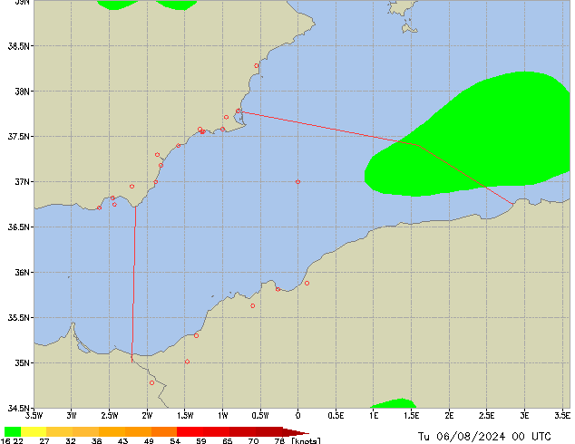 Tu 06.08.2024 00 UTC