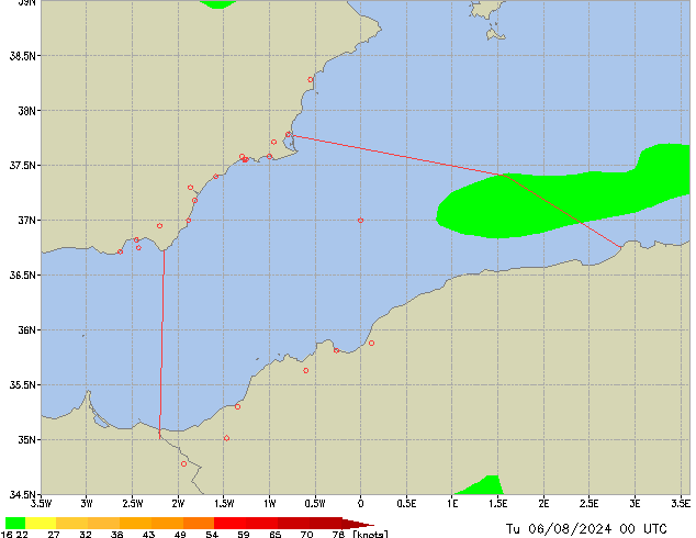 Tu 06.08.2024 00 UTC