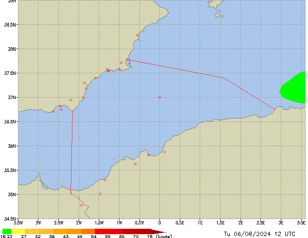 Tu 06.08.2024 12 UTC