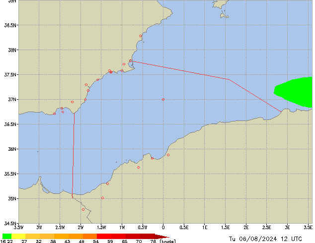 Tu 06.08.2024 12 UTC