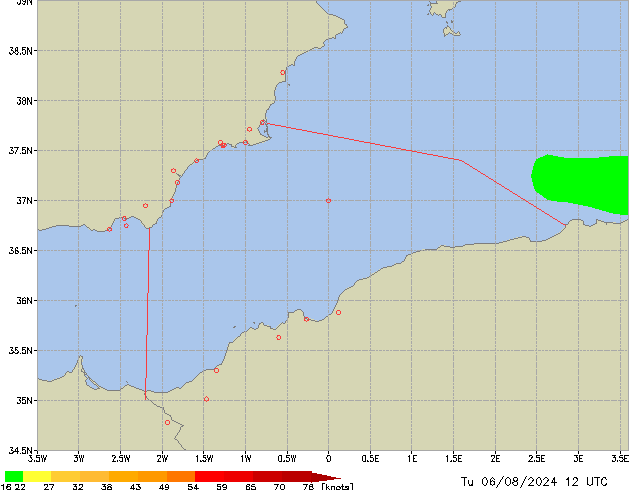 Tu 06.08.2024 12 UTC