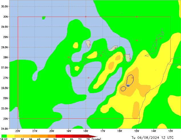 Tu 06.08.2024 12 UTC