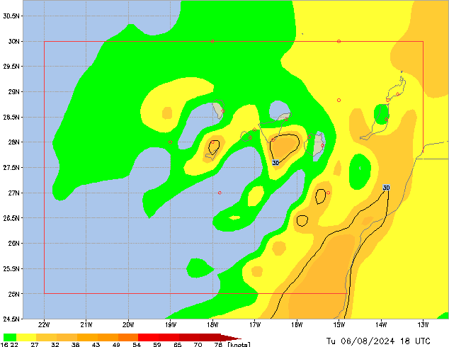 Tu 06.08.2024 18 UTC