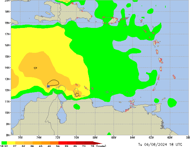 Tu 06.08.2024 18 UTC