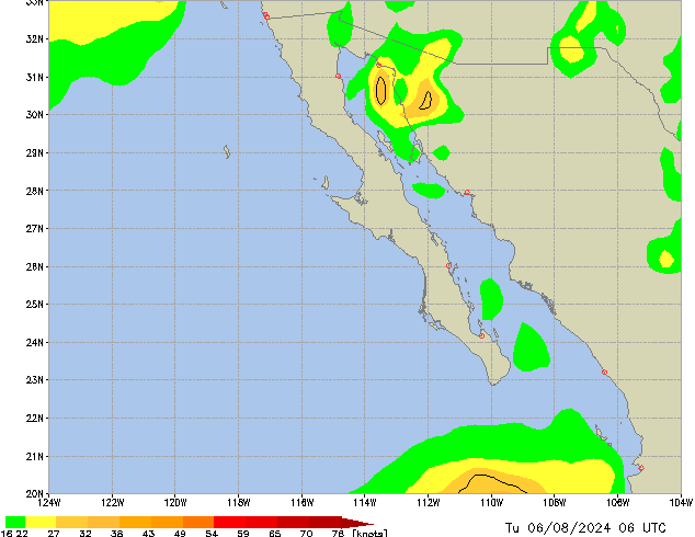 Tu 06.08.2024 06 UTC