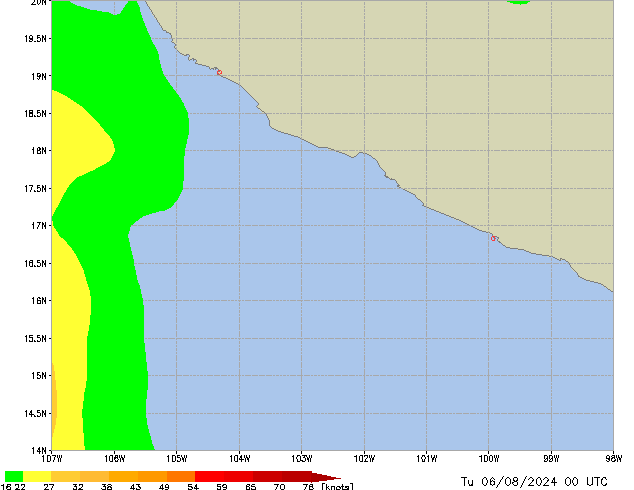 Tu 06.08.2024 00 UTC