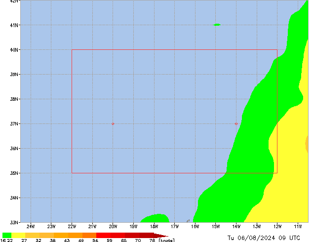 Tu 06.08.2024 09 UTC