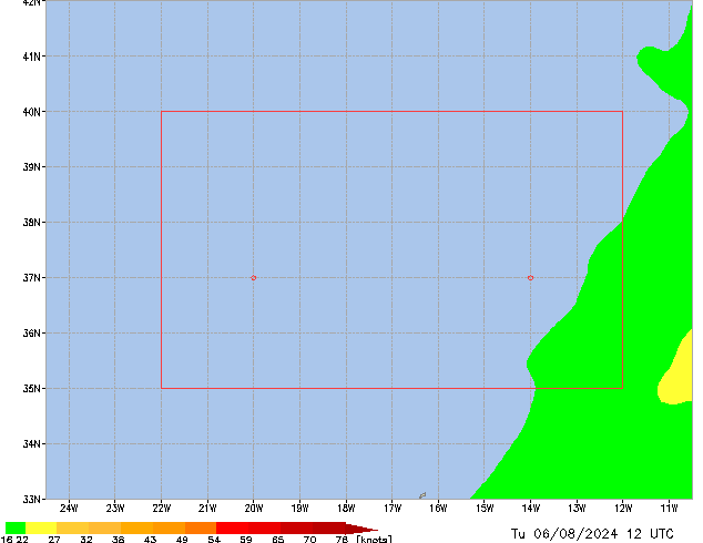 Tu 06.08.2024 12 UTC