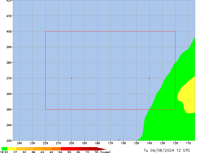 Tu 06.08.2024 12 UTC