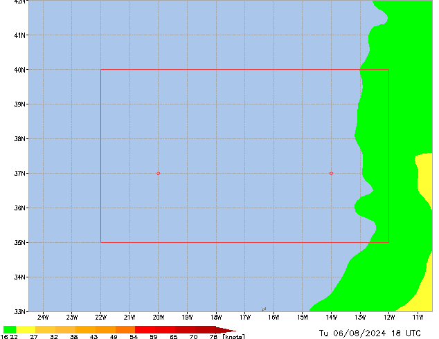 Tu 06.08.2024 18 UTC