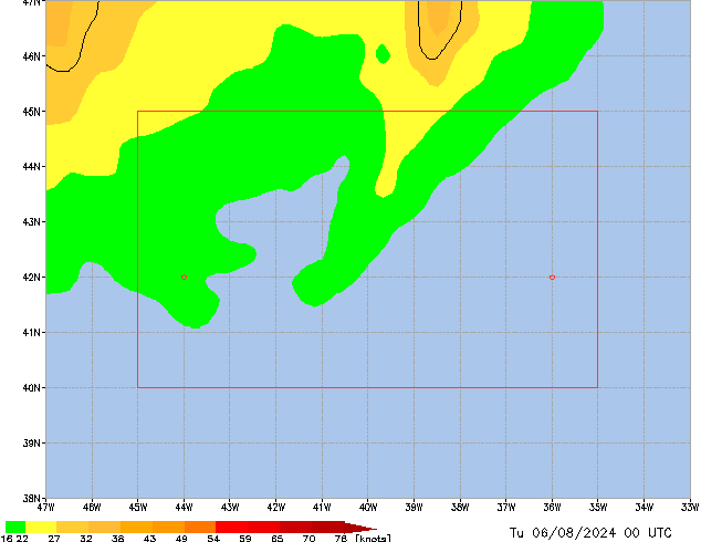 Tu 06.08.2024 00 UTC