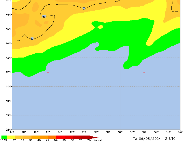 Tu 06.08.2024 12 UTC