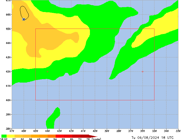 Tu 06.08.2024 18 UTC