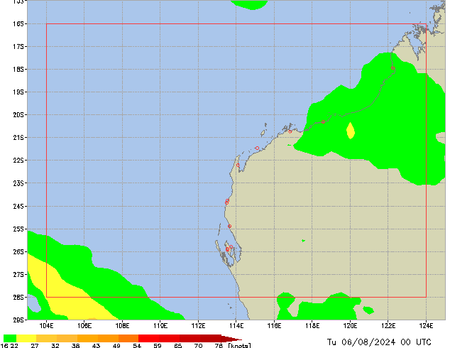 Tu 06.08.2024 00 UTC