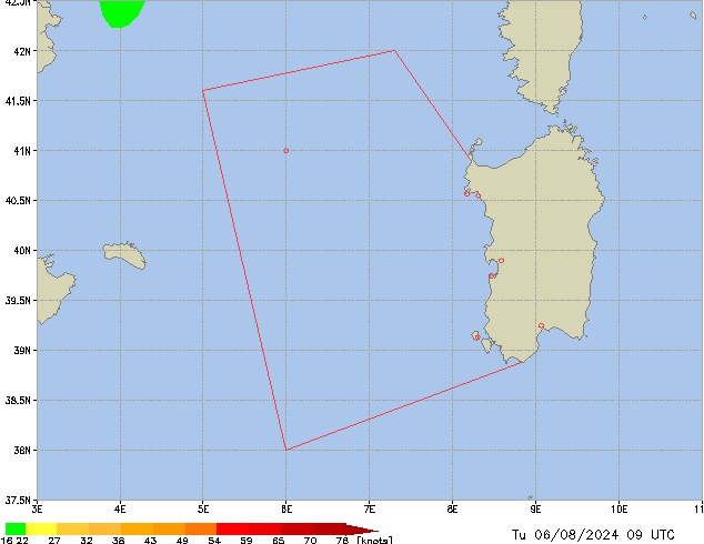 Tu 06.08.2024 09 UTC