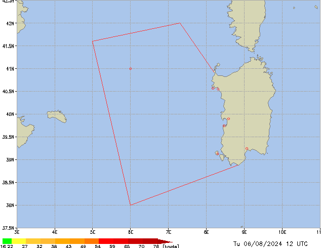 Tu 06.08.2024 12 UTC