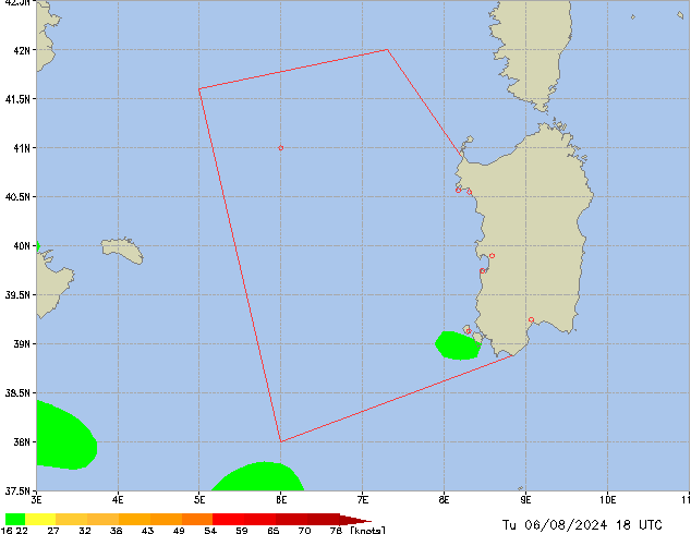 Tu 06.08.2024 18 UTC