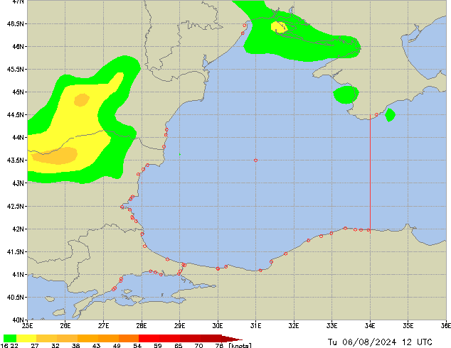 Tu 06.08.2024 12 UTC