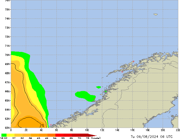 Tu 06.08.2024 06 UTC